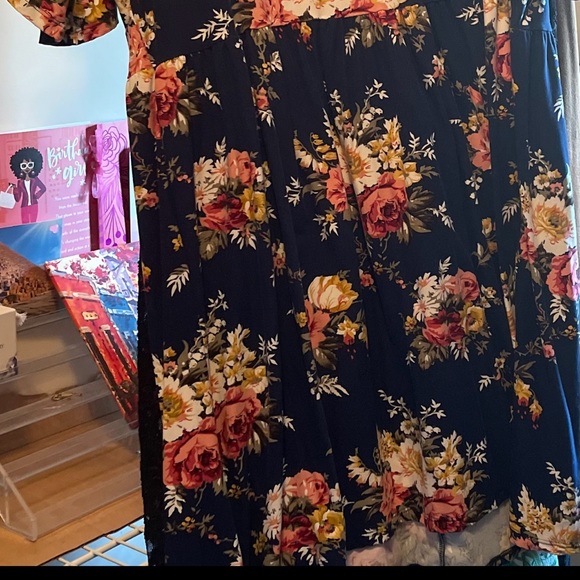 Floral print dress - Picture 2 of 2